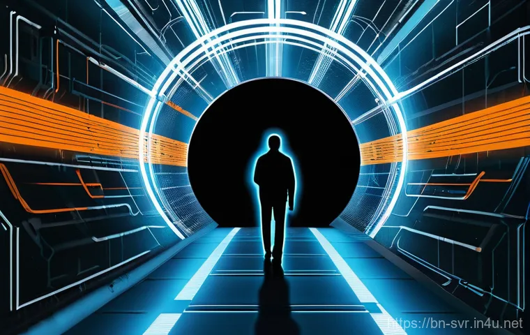 FTP 서버와 SFTP 서버의 차이점 - **Prompt 2: Depicting Secure Data Transfer (SFTP Protection)**
    "A vibrant, futuristic digital la...